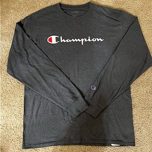 Gray Champion long sleeve , size Large.